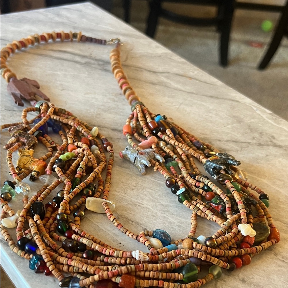 Multicolor Beaded Necklace